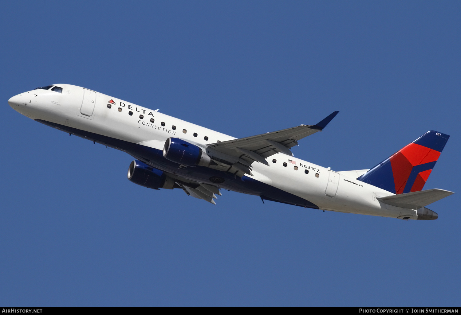 Aircraft Photo of N631CZ | Embraer 175LR (ERJ-170-200LR) | Delta Connection | AirHistory.net #247897