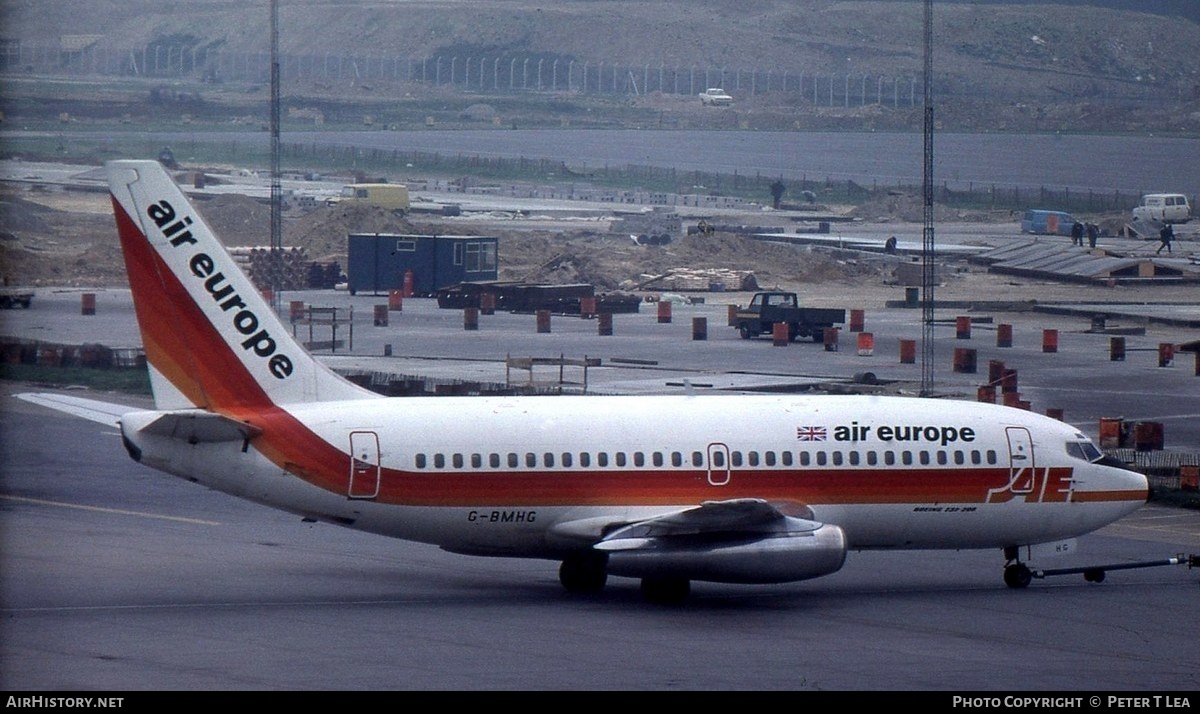 Aircraft Photo of G-BMHG | Boeing 737-2S3/Adv | Air Europe | AirHistory.net #247903