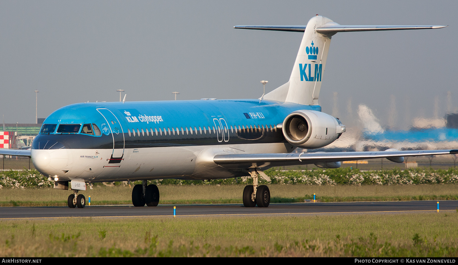 Aircraft Photo of PH-KLI | Fokker 100 (F28-0100) | KLM Cityhopper | AirHistory.net #247907