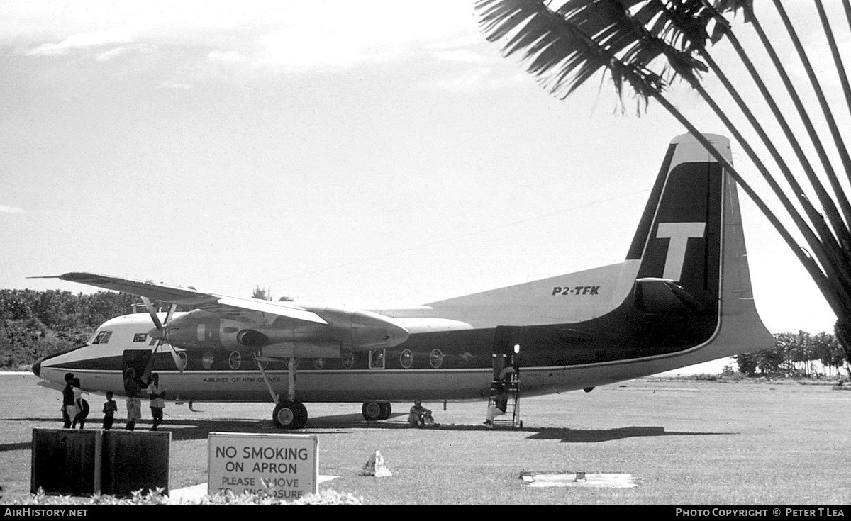 Aircraft Photo of P2-TFK | Fokker F27-200 Friendship | TAA Airlines of New Guinea | AirHistory.net #247909