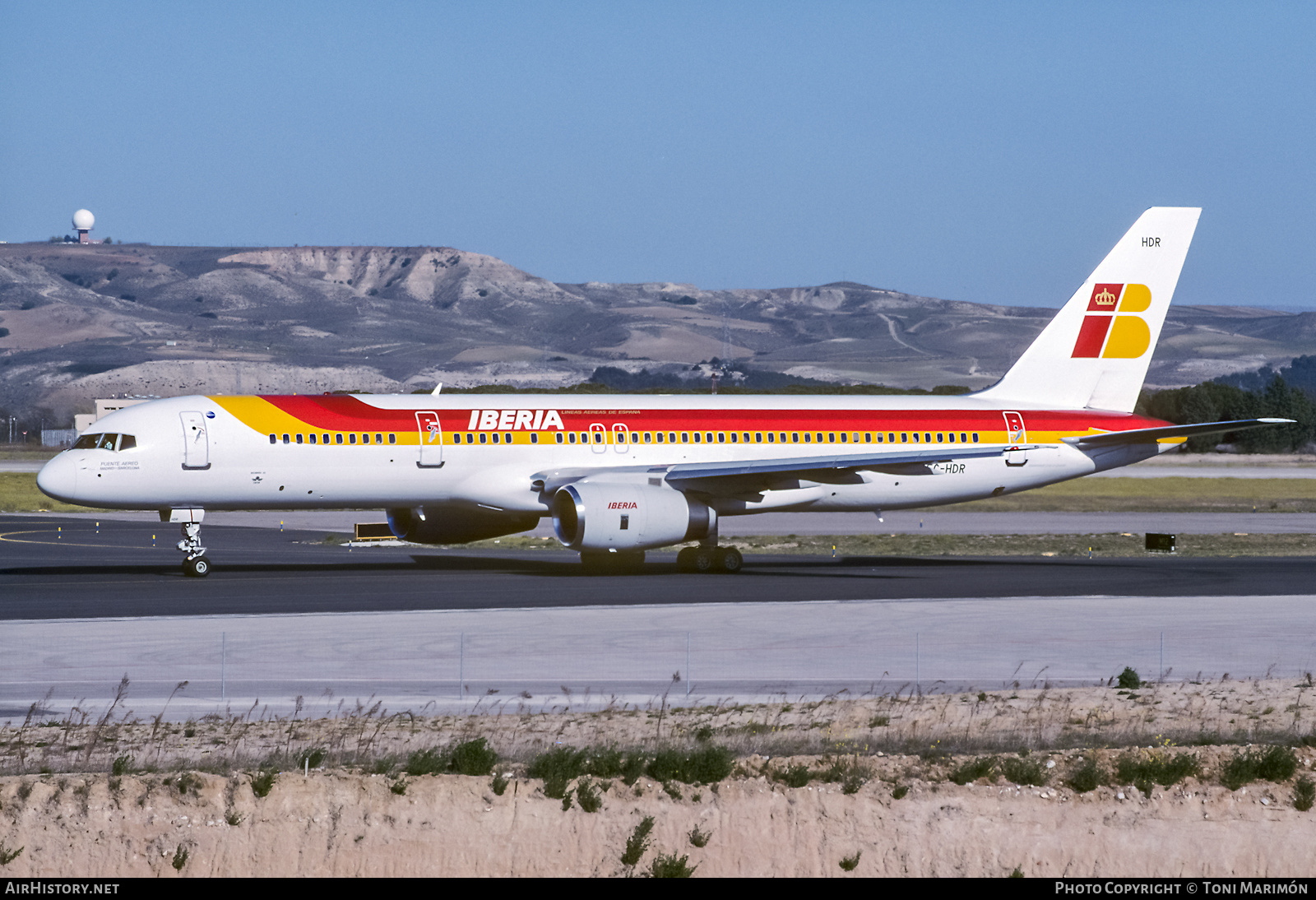 Aircraft Photo of EC-HDR | Boeing 757-256 | Iberia | AirHistory.net #247914