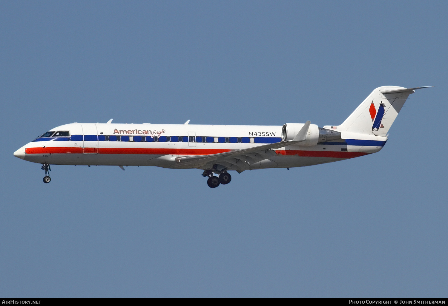 Aircraft Photo of N435SW | Bombardier CRJ-200ER (CL-600-2B19) | American Eagle | AirHistory.net #247932