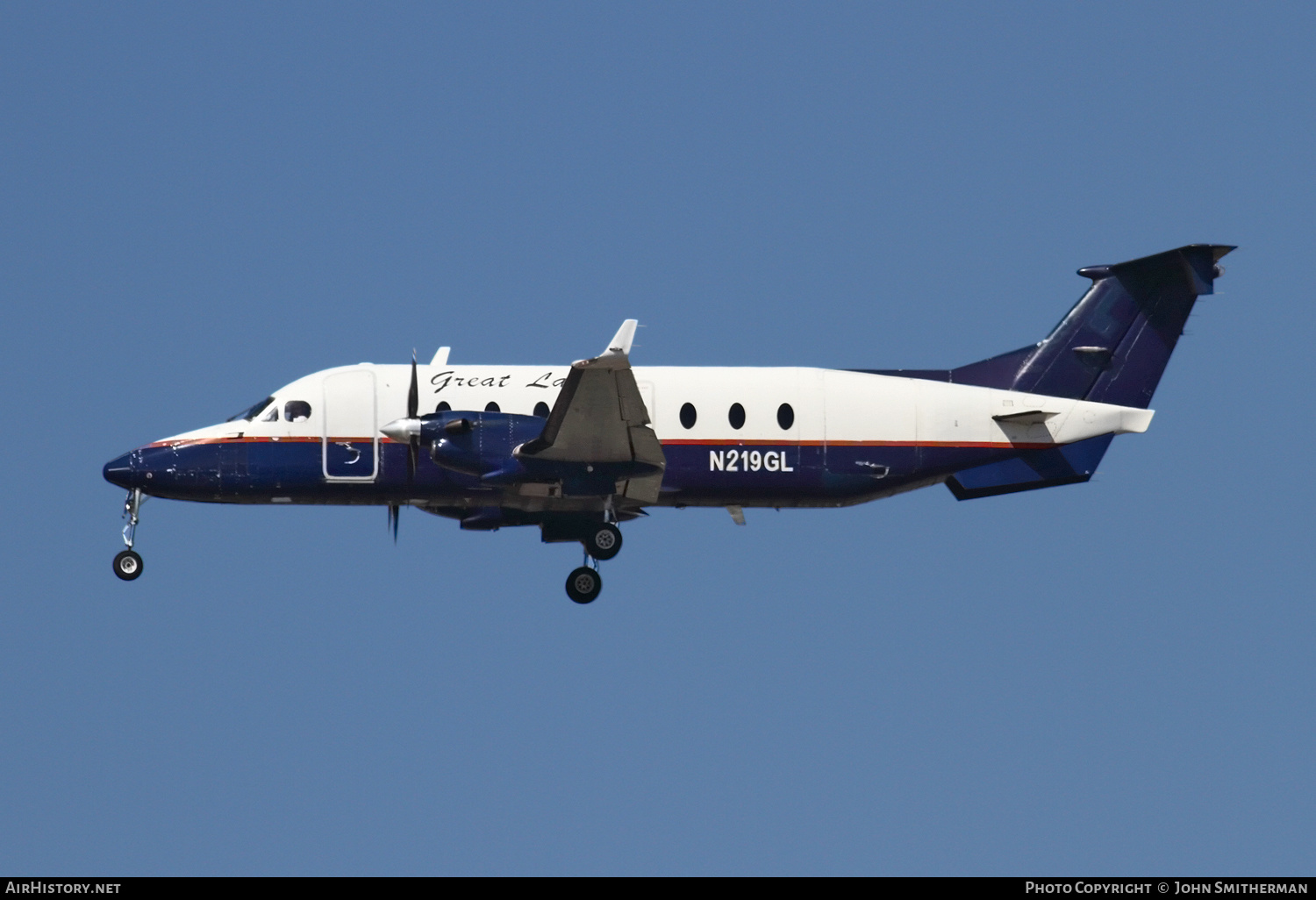 Aircraft Photo of N219GL | Raytheon 1900D | Great Lakes Airlines | AirHistory.net #247942