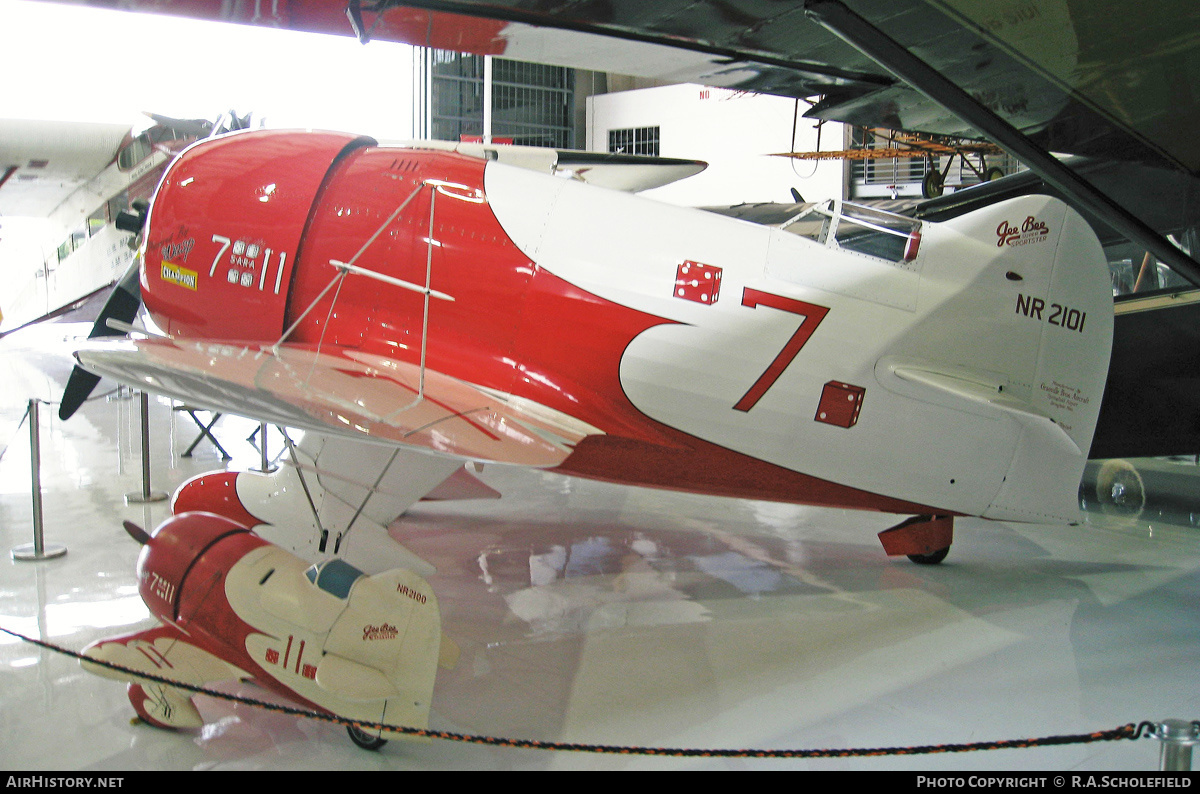Aircraft Photo of N2101 / NR2101 | Granville Gee Bee R-2 Super Sportster (replica) | AirHistory.net #247956