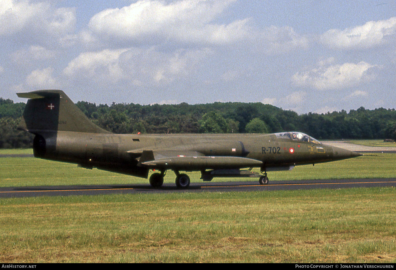 Aircraft Photo of R-702 | Lockheed F-104G Starfighter | Denmark - Air Force | AirHistory.net #247959