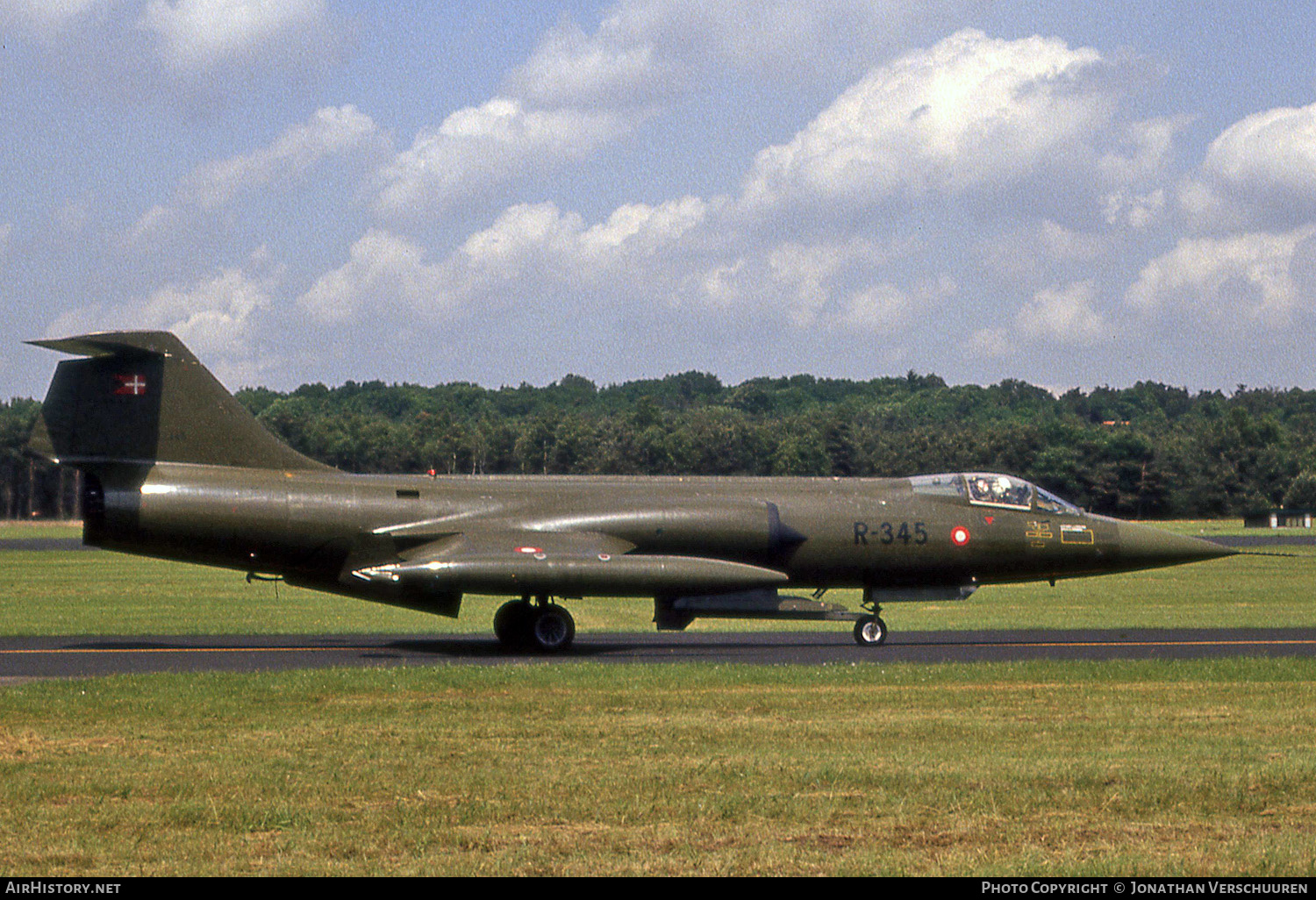 Aircraft Photo of R-345 | Lockheed F-104G Starfighter | Denmark - Air Force | AirHistory.net #247975