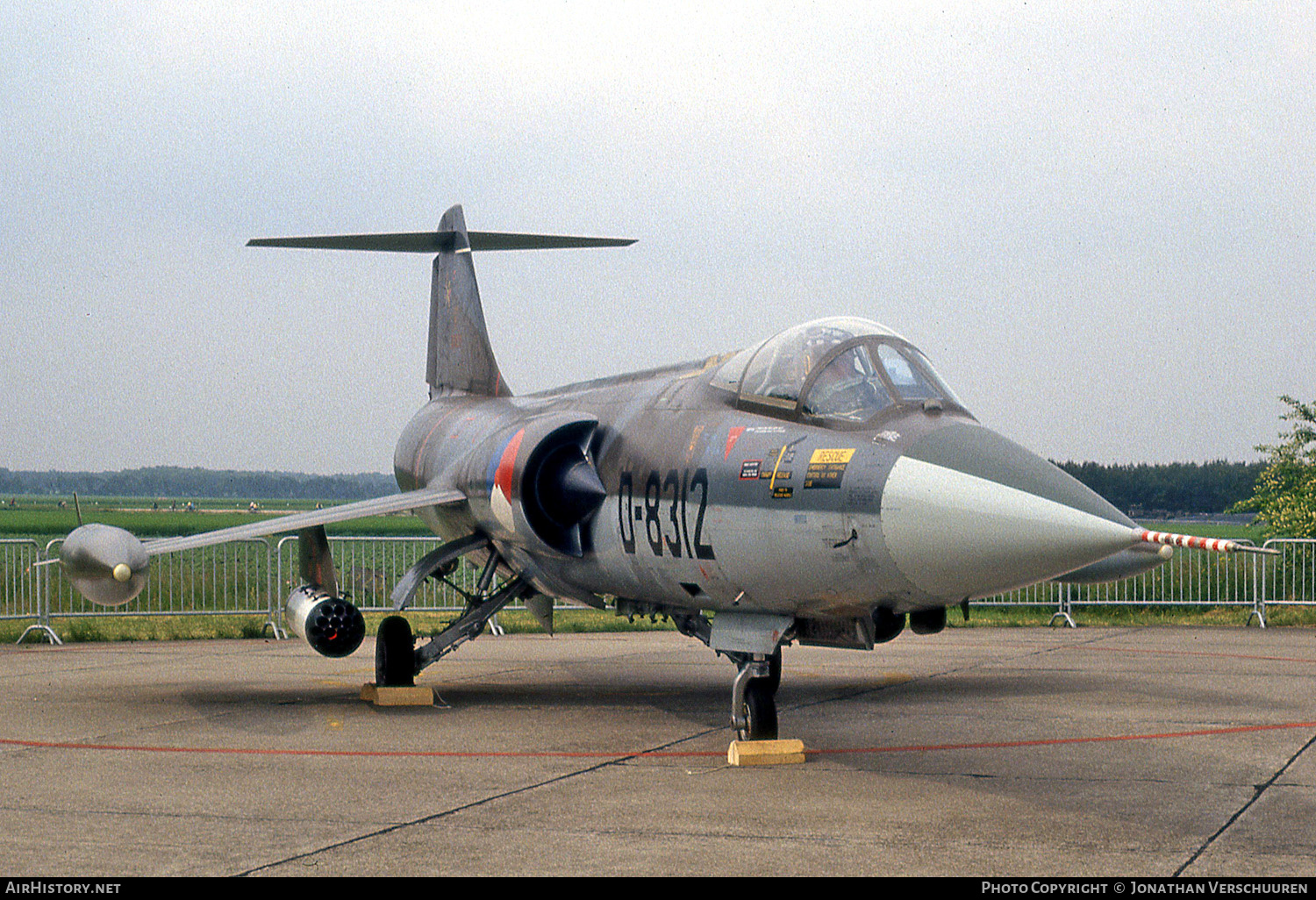 Aircraft Photo of D-8312 | Lockheed F-104G Starfighter | Netherlands - Air Force | AirHistory.net #247991