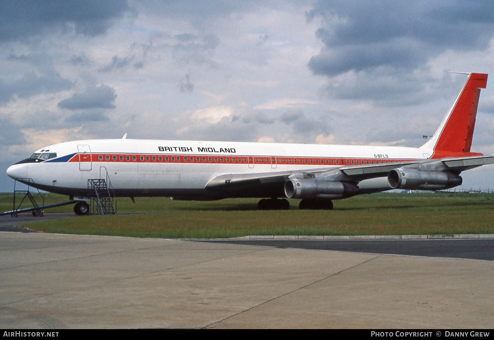 Aircraft Photo of G-BFLD | Boeing 707-338C | British Midland Airways - BMA | AirHistory.net #247993