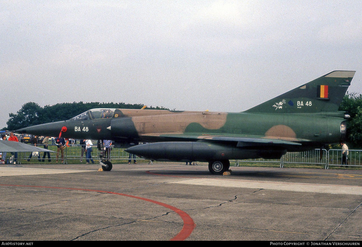 Aircraft Photo of BA48 | Dassault Mirage 5BA | Belgium - Air Force | AirHistory.net #247997