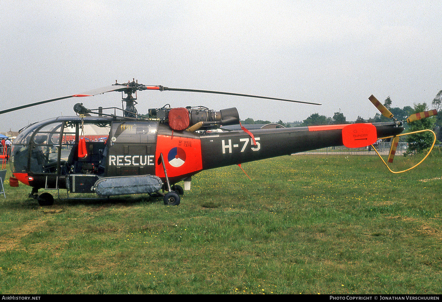 Aircraft Photo of H-75 | Sud SE-3160 Alouette III | Netherlands - Air Force | AirHistory.net #248007