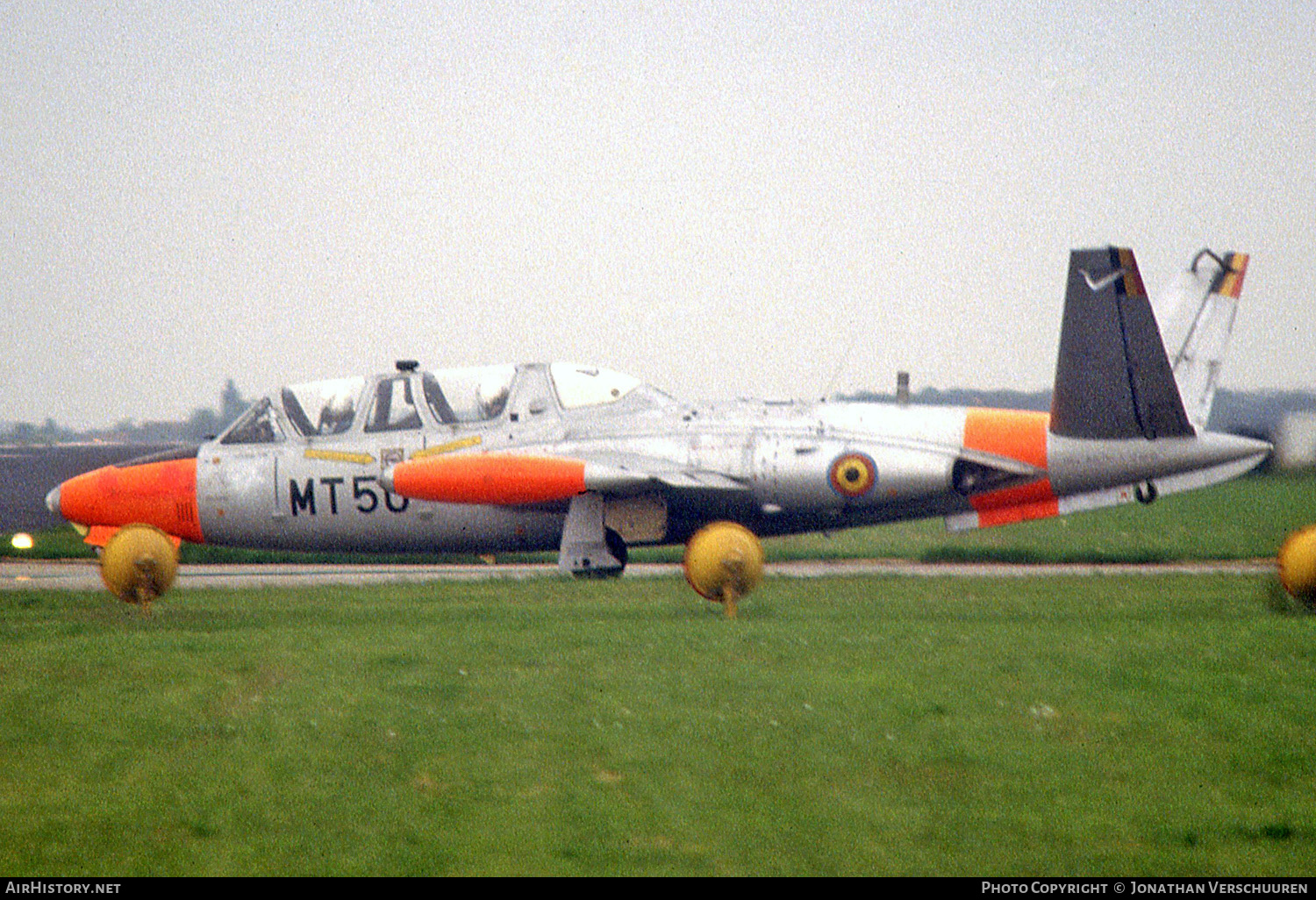 Aircraft Photo of MT50 | Fouga CM-170 Magister | Belgium - Air Force | AirHistory.net #248008
