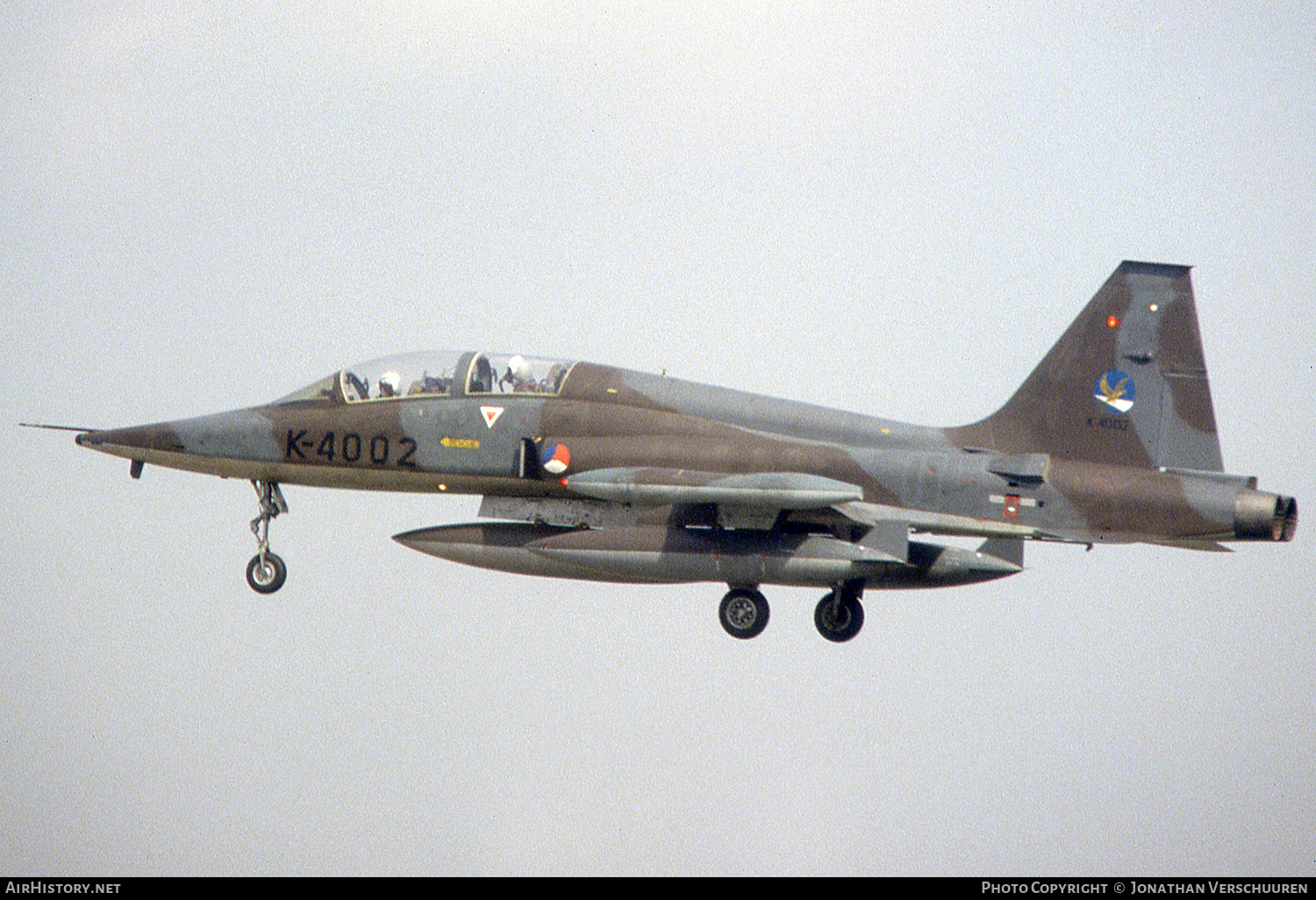 Aircraft Photo of K-4002 | Canadair NF-5B | Netherlands - Air Force | AirHistory.net #248017