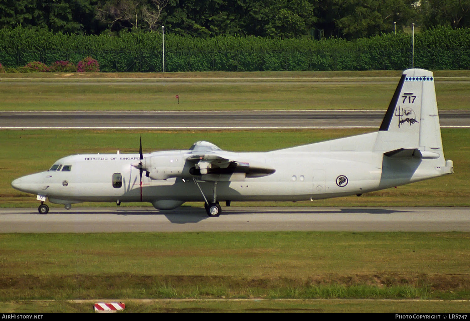 Aircraft Photo of 717 | Fokker 50MPA Enforcer Mk2 | Singapore - Air Force | AirHistory.net #248022