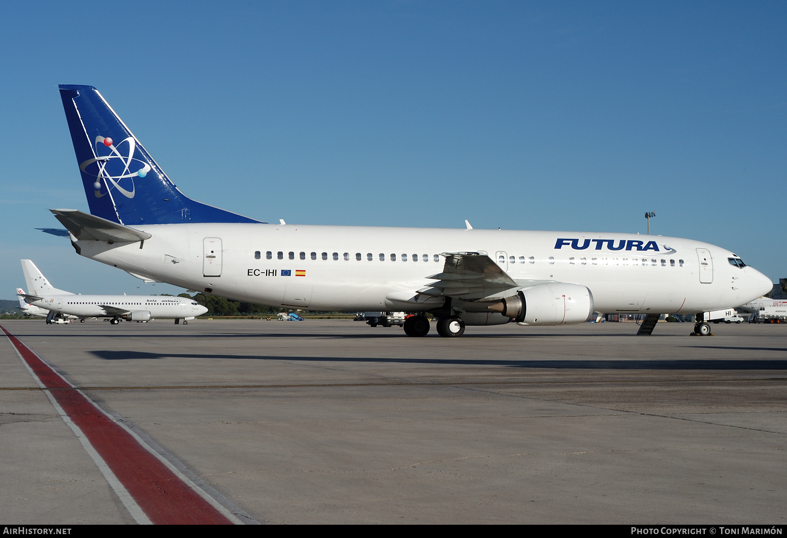 Aircraft Photo of EC-IHI | Boeing 737-4S3 | Futura International Airways | AirHistory.net #248036