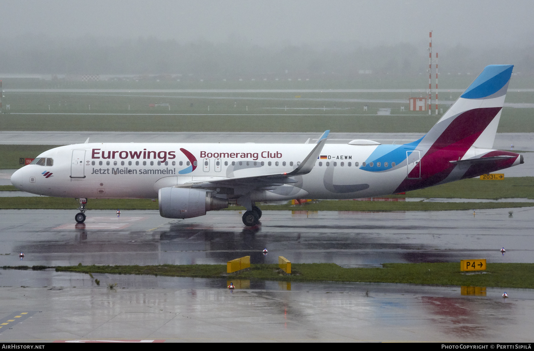 Aircraft Photo of D-AEWM | Airbus A320-214 | Eurowings | AirHistory.net #248045
