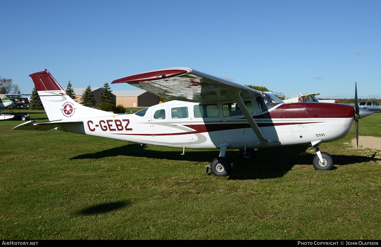 Aircraft Photo of C-GEBZ | Cessna 207 Skywagon 207 | Sandy Lake Seaplane Service | AirHistory.net #248046