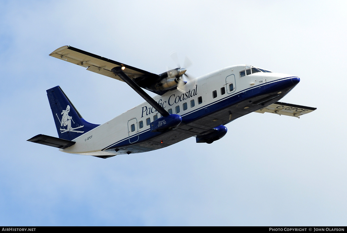 Aircraft Photo of C-GPCF | Short 360-300 | Pacific Coastal Airlines | AirHistory.net #248047