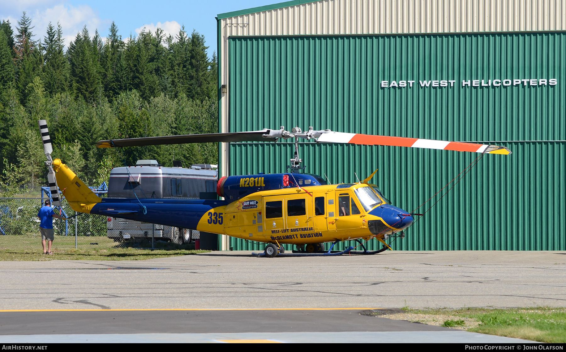 Aircraft Photo of N281JL | Bell 214B-1 Biglifter | McDermott Aviation | AirHistory.net #248049