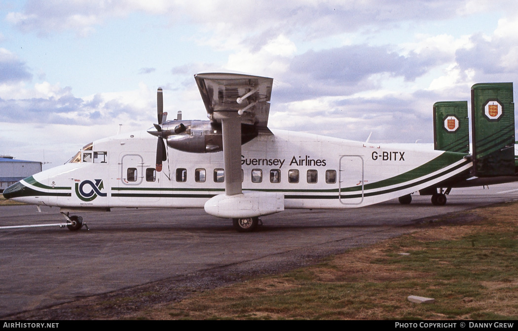 Aircraft Photo of G-BITX | Short 330-200 | Guernsey Airlines | AirHistory.net #248050