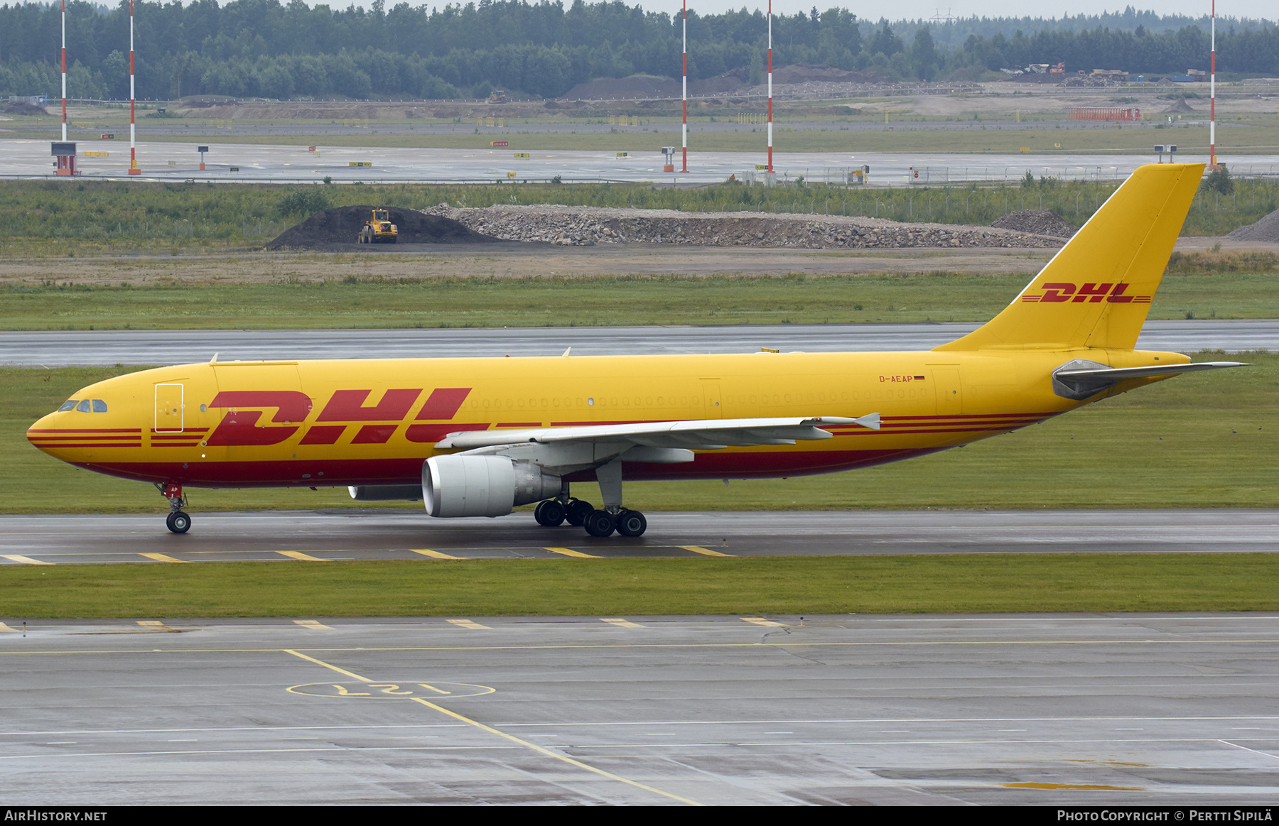 Aircraft Photo of D-AEAP | Airbus A300B4-622R(F) | DHL International | AirHistory.net #248056