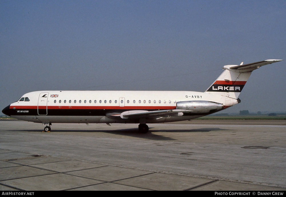 Aircraft Photo of G-AVBY | BAC 111-320AZ One-Eleven | Laker Airways | AirHistory.net #248064