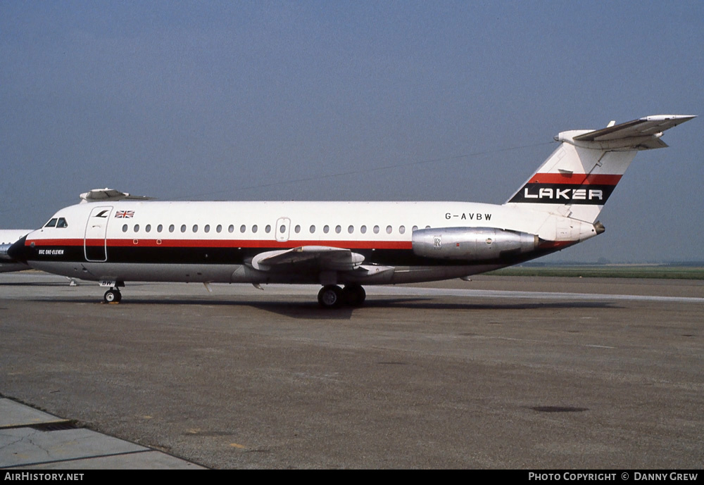 Aircraft Photo of G-AVBW | BAC 111-320AZ One-Eleven | Laker Airways | AirHistory.net #248065