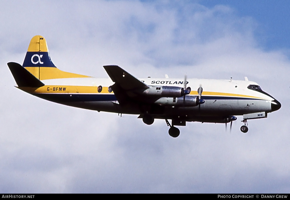 Aircraft Photo of G-BFMW | Vickers 735 Viscount | Alidair Scotland | AirHistory.net #248066