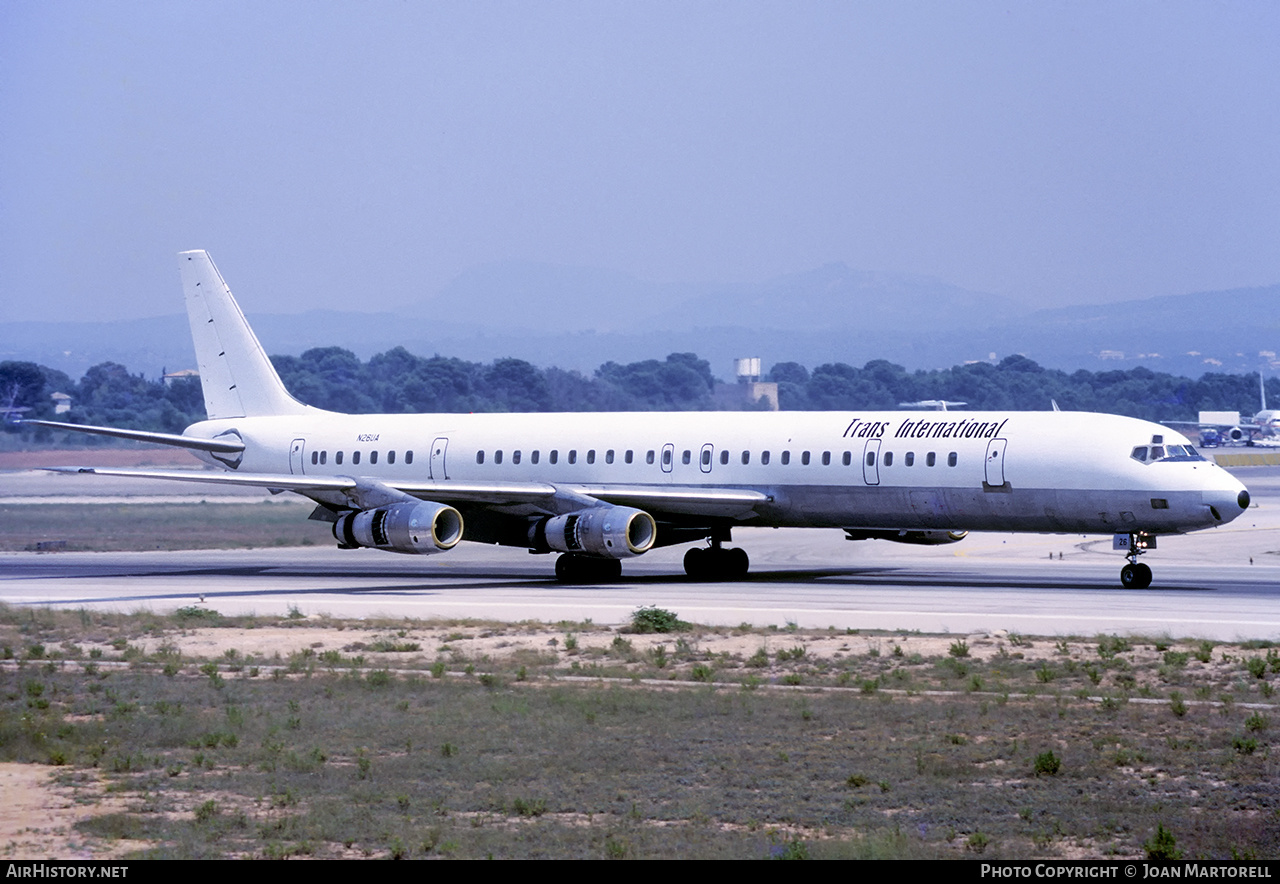 Aircraft Photo of N26UA | Douglas DC-8-61 | Trans International Airlines - TIA | AirHistory.net #248072