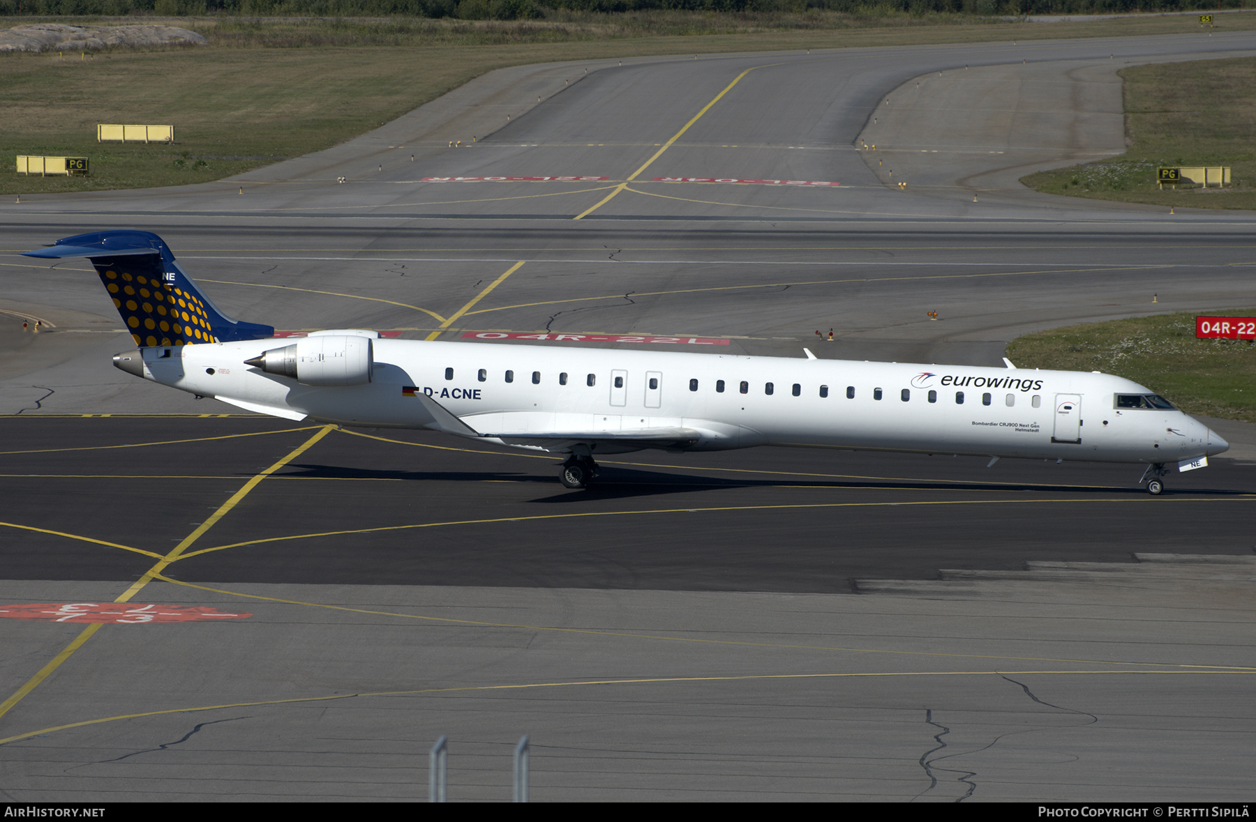 Aircraft Photo of D-ACNE | Bombardier CRJ-900LR (CL-600-2D24) | Eurowings | AirHistory.net #248073