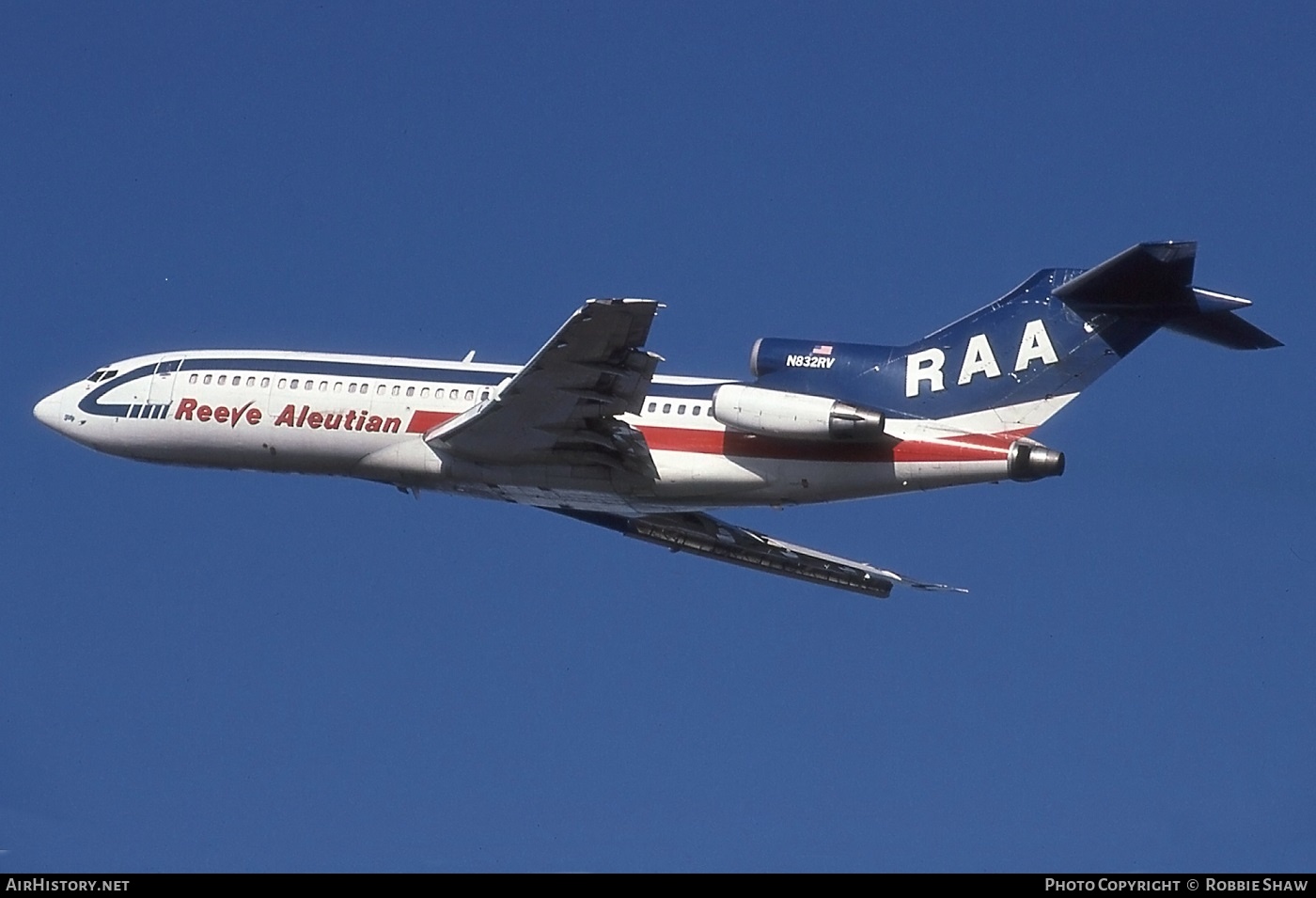 Aircraft Photo of N832RV | Boeing 727-22(C) | Reeve Aleutian Airways - RAA | AirHistory.net #248089