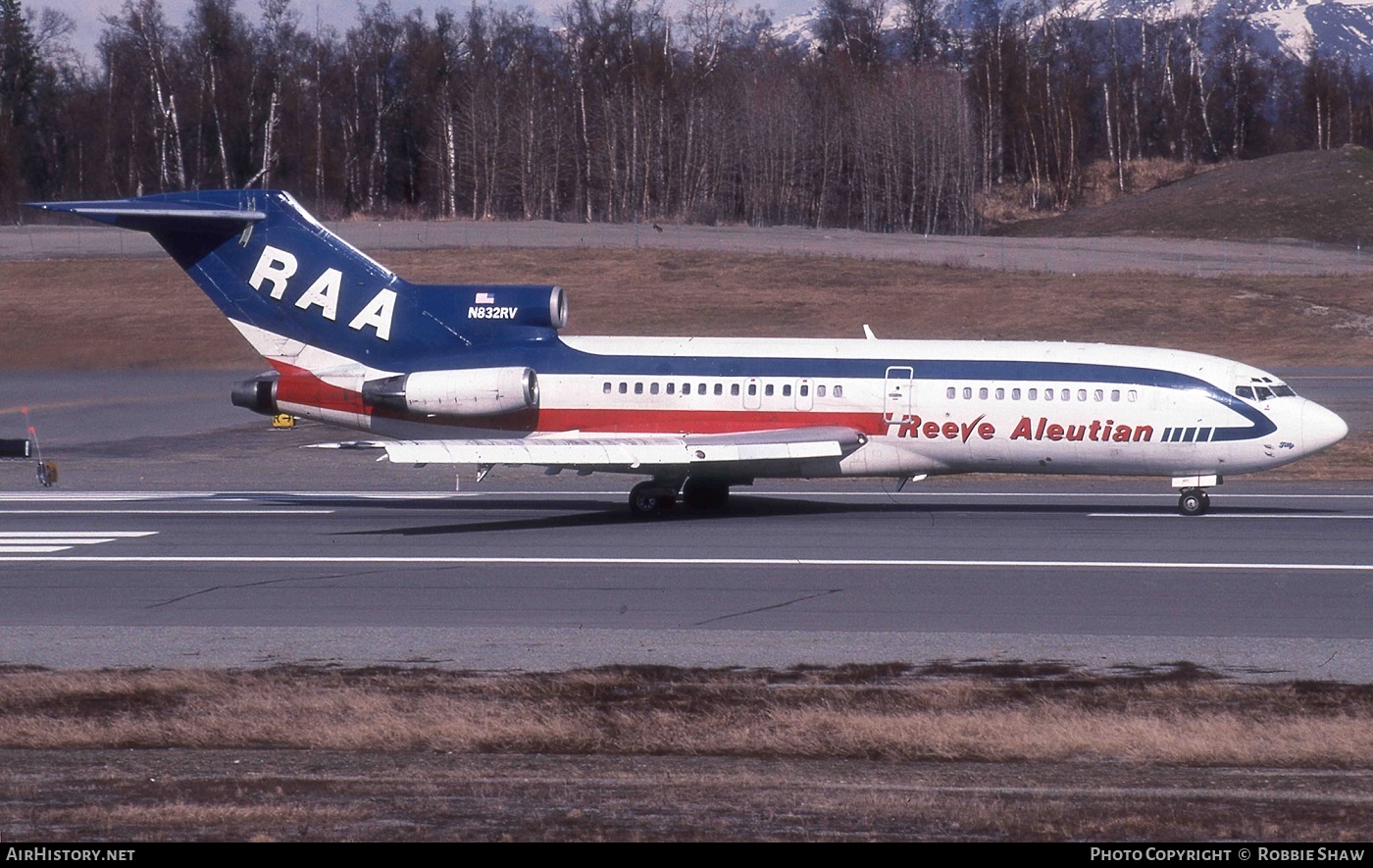 Aircraft Photo of N832RV | Boeing 727-22(C) | Reeve Aleutian Airways - RAA | AirHistory.net #248090