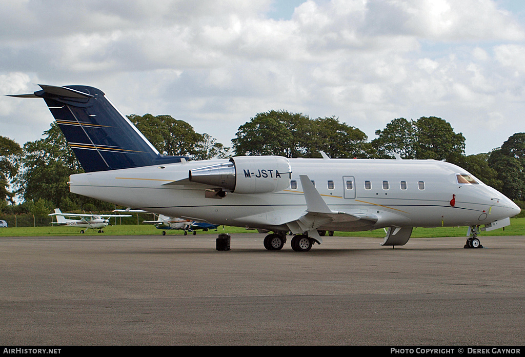 Aircraft Photo of M-JSTA | Canadair Challenger 604 (CL-600-2B16) | AirHistory.net #248098