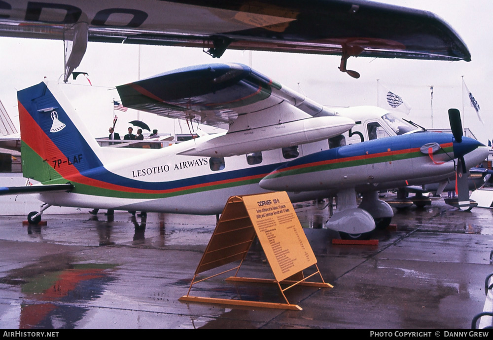 Aircraft Photo of 7P-LAF | Dornier Do-128-6 | Lesotho Airways | AirHistory.net #248104