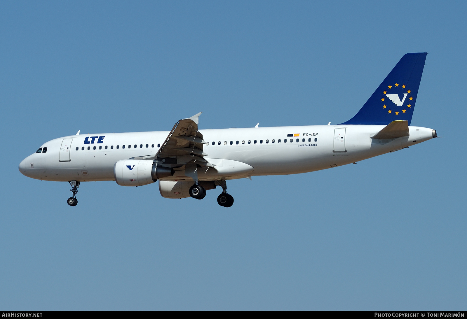 Aircraft Photo of EC-IEP | Airbus A320-214 | LTE International Airways | AirHistory.net #248111