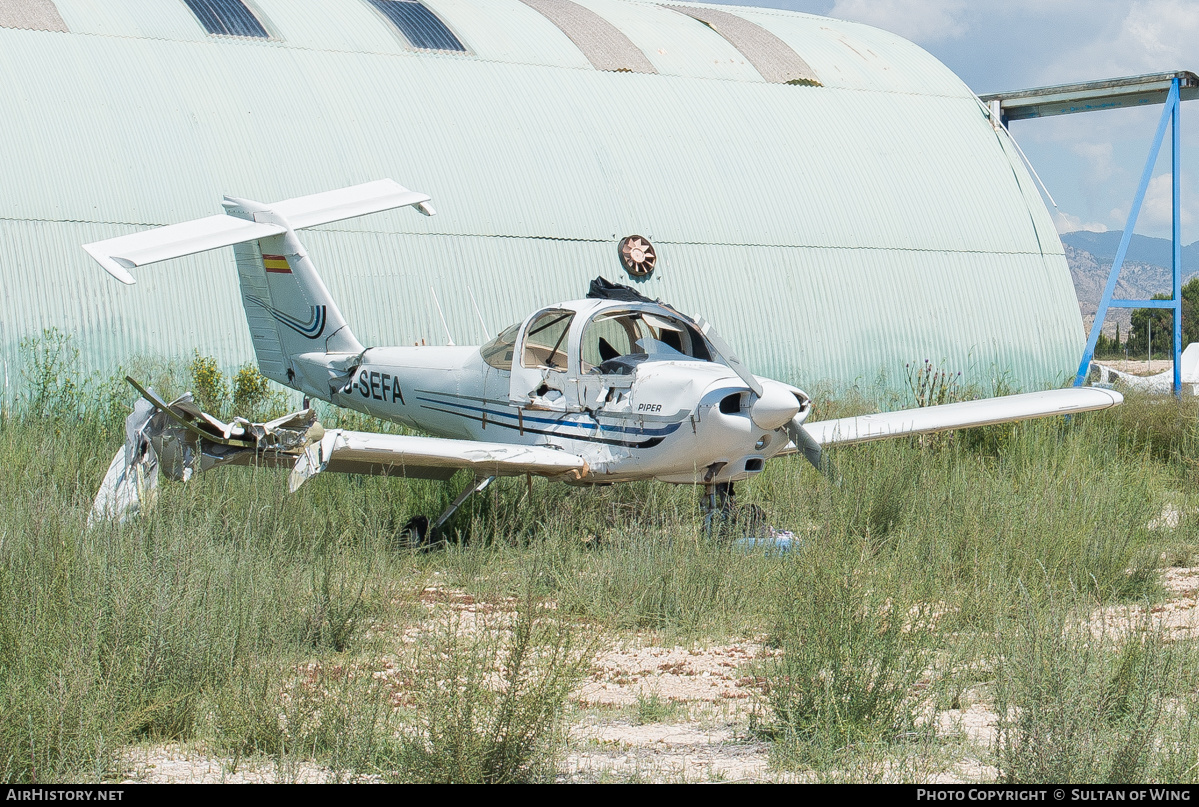 Aircraft Photo of G-SEFA | Piper PA-38-112 Tomahawk | AirHistory.net #248117