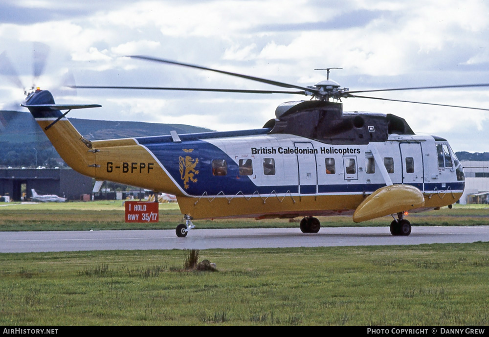 Aircraft Photo of G-BFPF | Sikorsky S-61N | British Caledonian Helicopters | AirHistory.net #248122