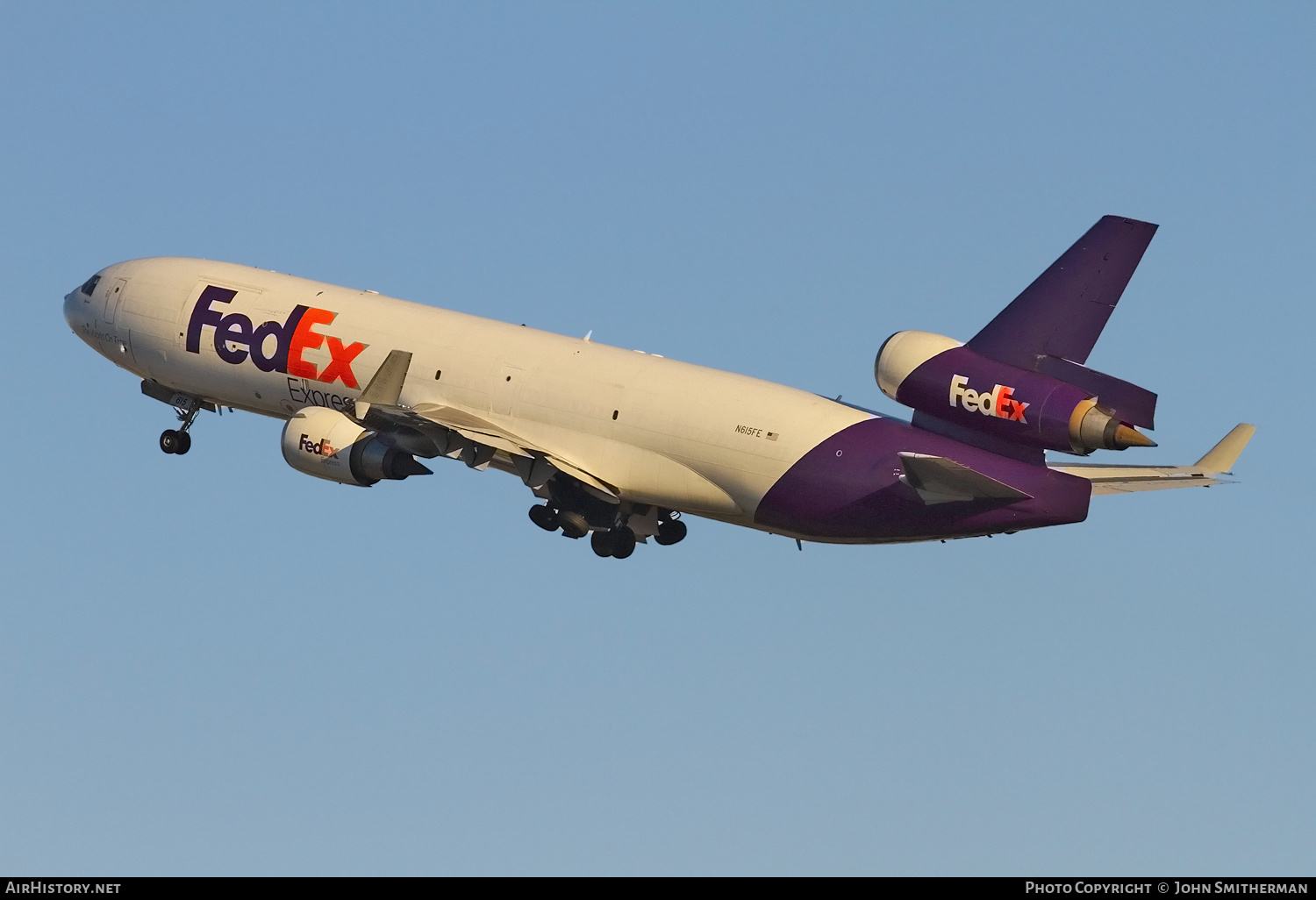 Aircraft Photo of N615FE | McDonnell Douglas MD-11F | FedEx Express - Federal Express | AirHistory.net #248130