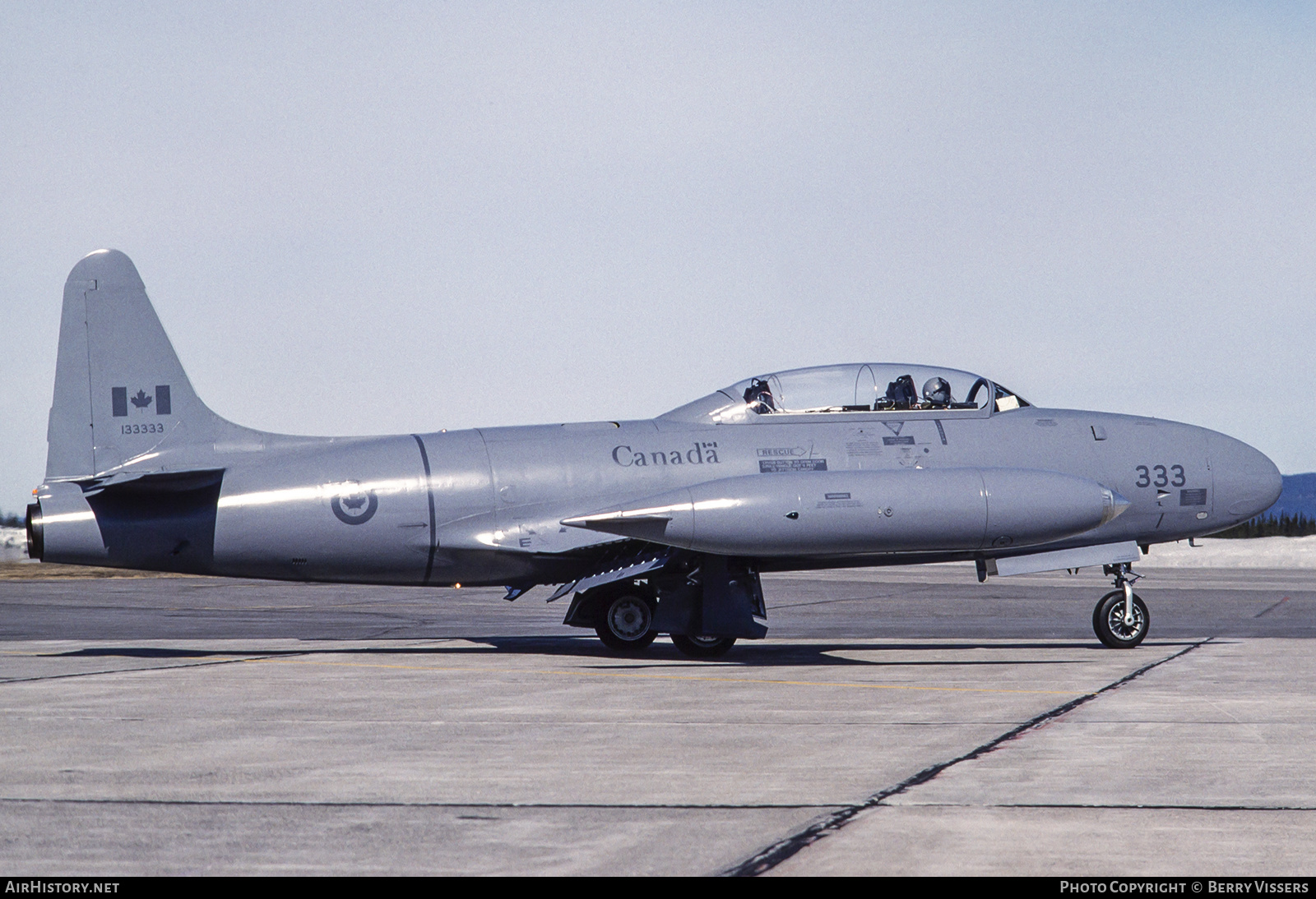 Aircraft Photo of 133333 | Canadair CT-133 Silver Star 3 | Canada - Air Force | AirHistory.net #248133