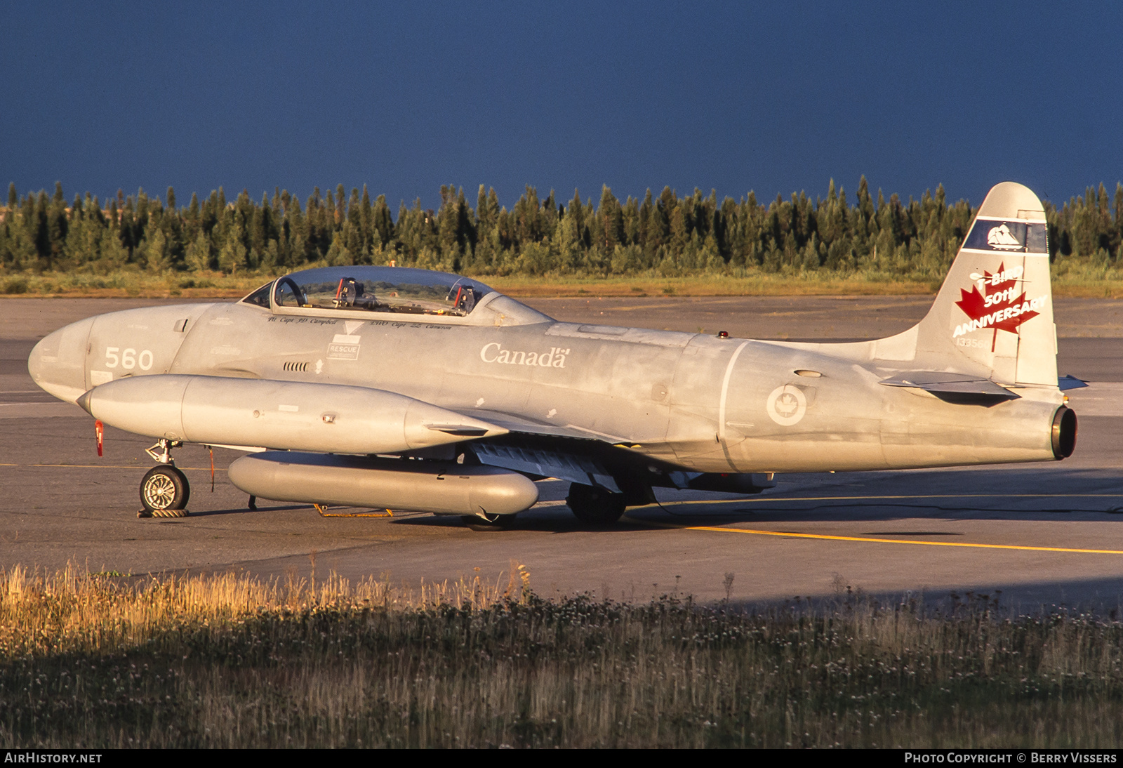 Aircraft Photo of 133560 | Canadair CE-133 Silver Star 3 | Canada - Air Force | AirHistory.net #248134