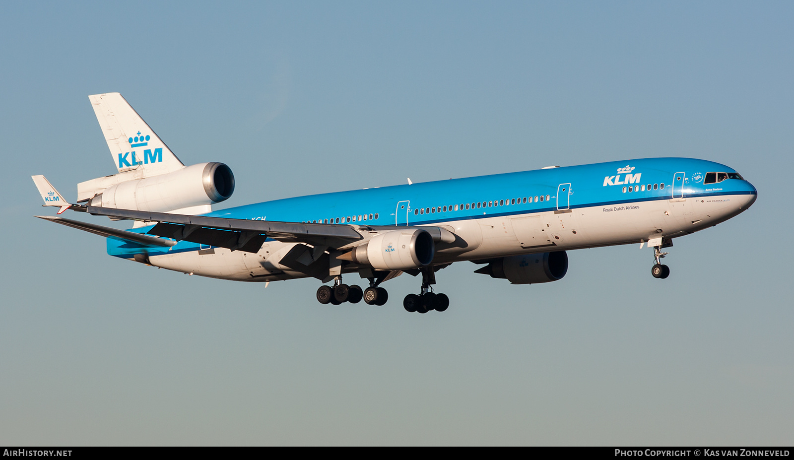 Aircraft Photo of PH-KCH | McDonnell Douglas MD-11 | KLM - Royal Dutch Airlines | AirHistory.net #248161