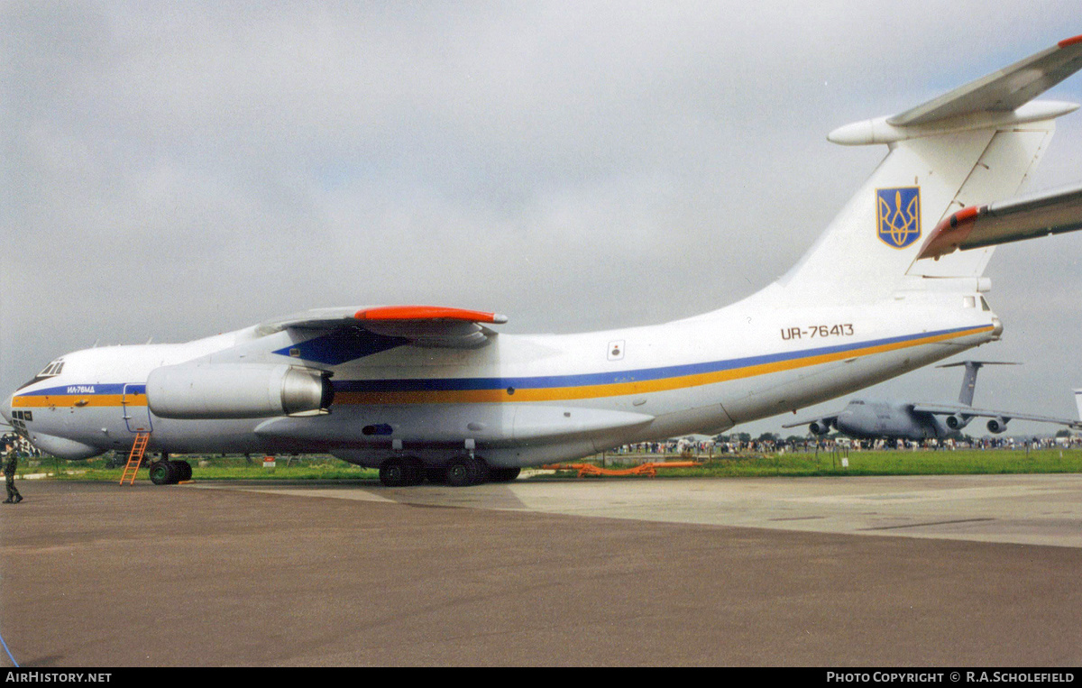 Aircraft Photo of UR-76413 | Ilyushin Il-76MD | Ukraine - Air Force | AirHistory.net #248163