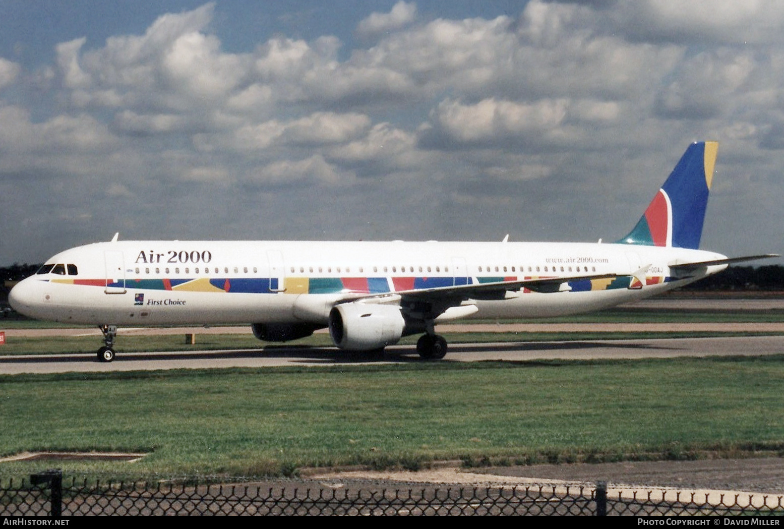 Aircraft Photo of G-OOAJ | Airbus A321-211 | Air 2000 | AirHistory.net #248166