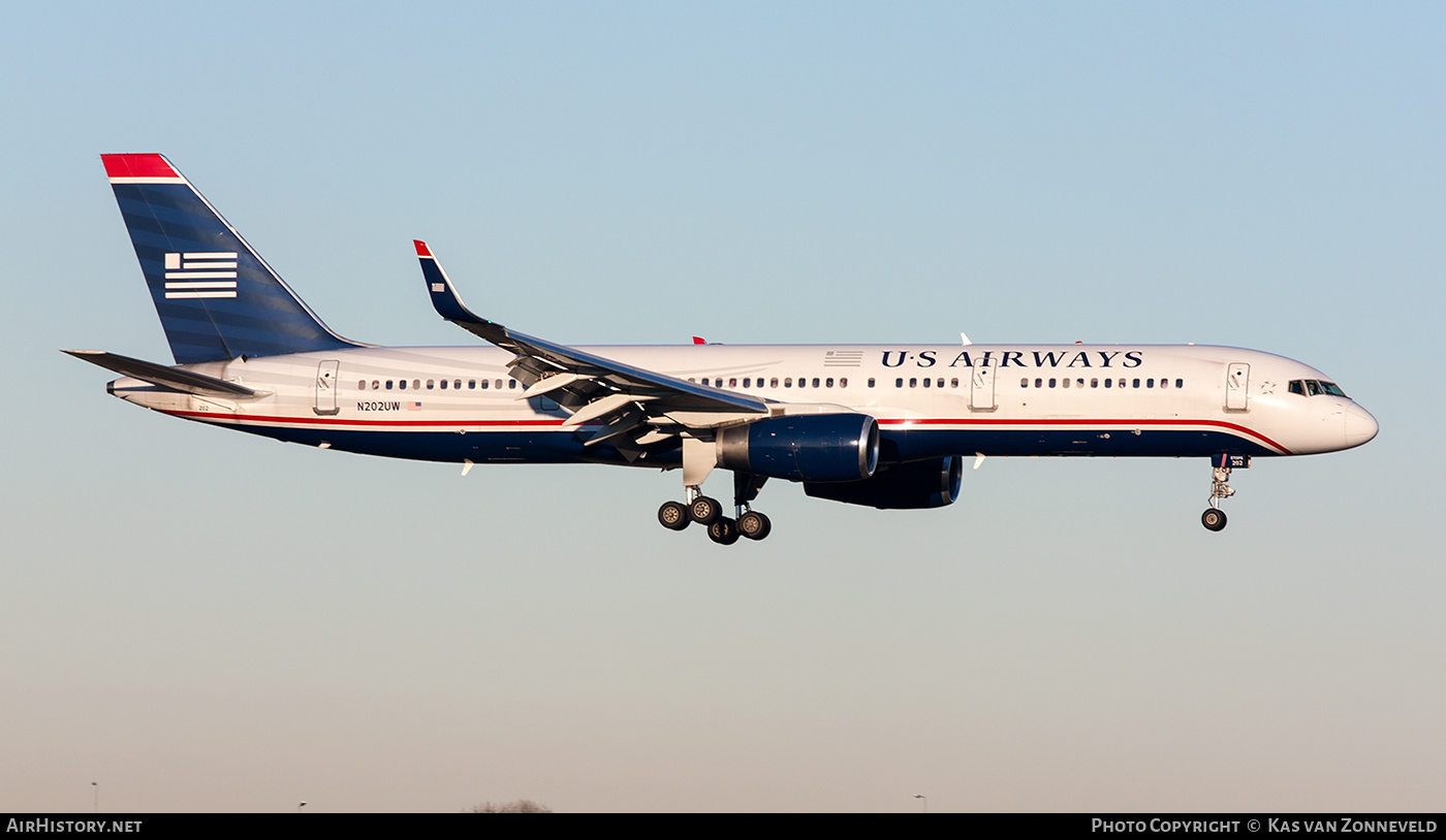 Aircraft Photo of N202UW | Boeing 757-2B7 | US Airways | AirHistory.net #248168