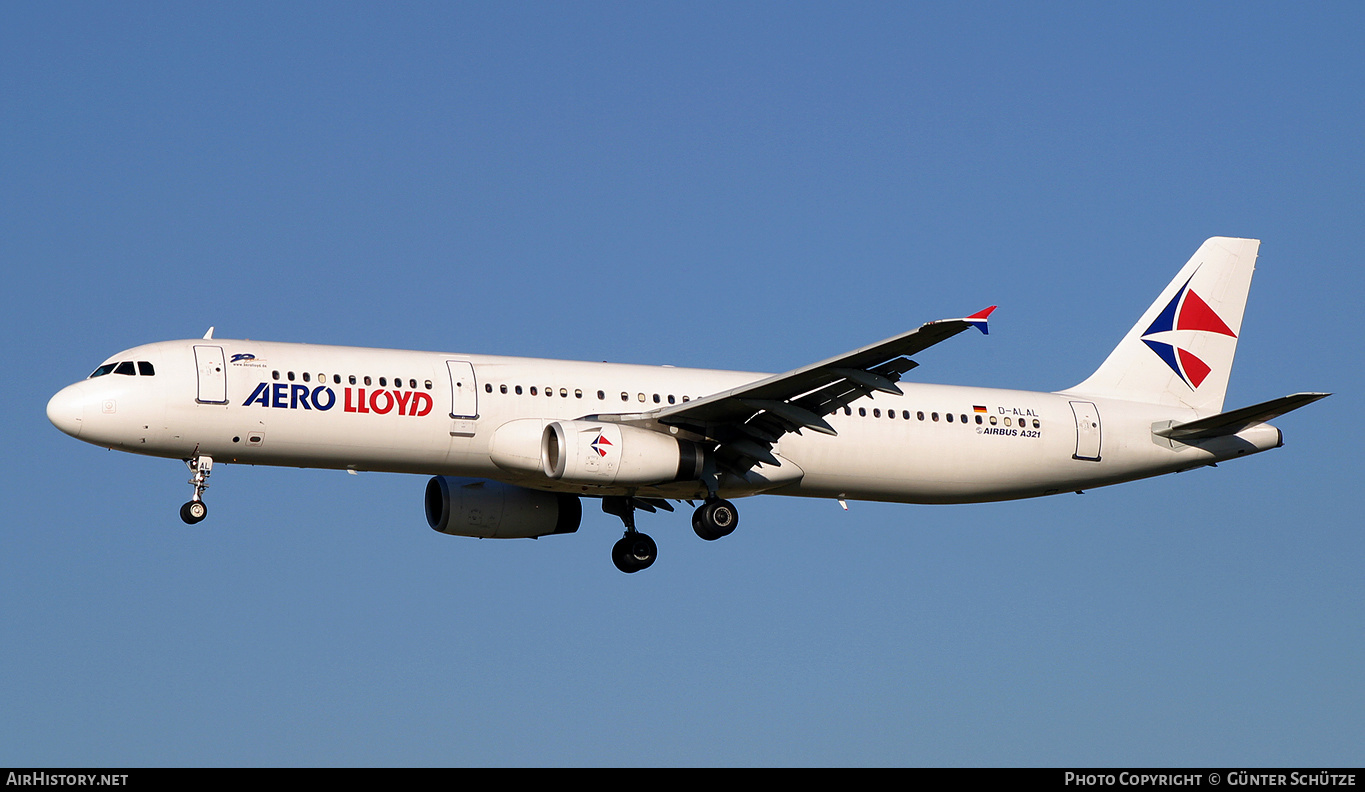 Aircraft Photo of D-ALAL | Airbus A321-231 | Aero Lloyd | AirHistory.net #248189