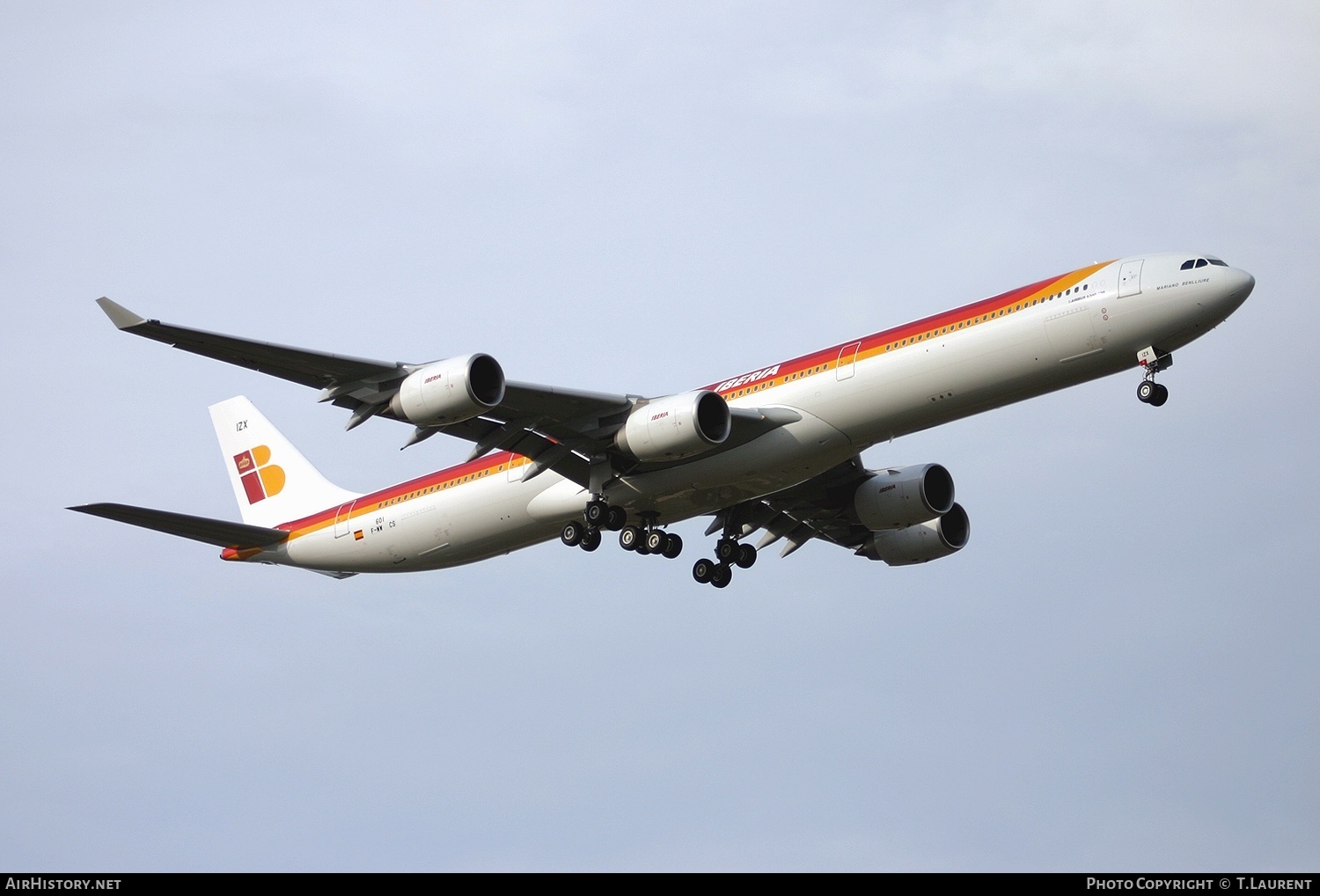Aircraft Photo of F-WWCS | Airbus A340-642 | Iberia | AirHistory.net #248204