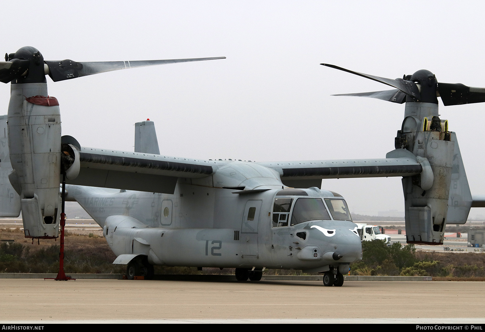 Aircraft Photo of 168334 / 8334 | Bell-Boeing MV-22B Osprey | USA - Marines | AirHistory.net #248209