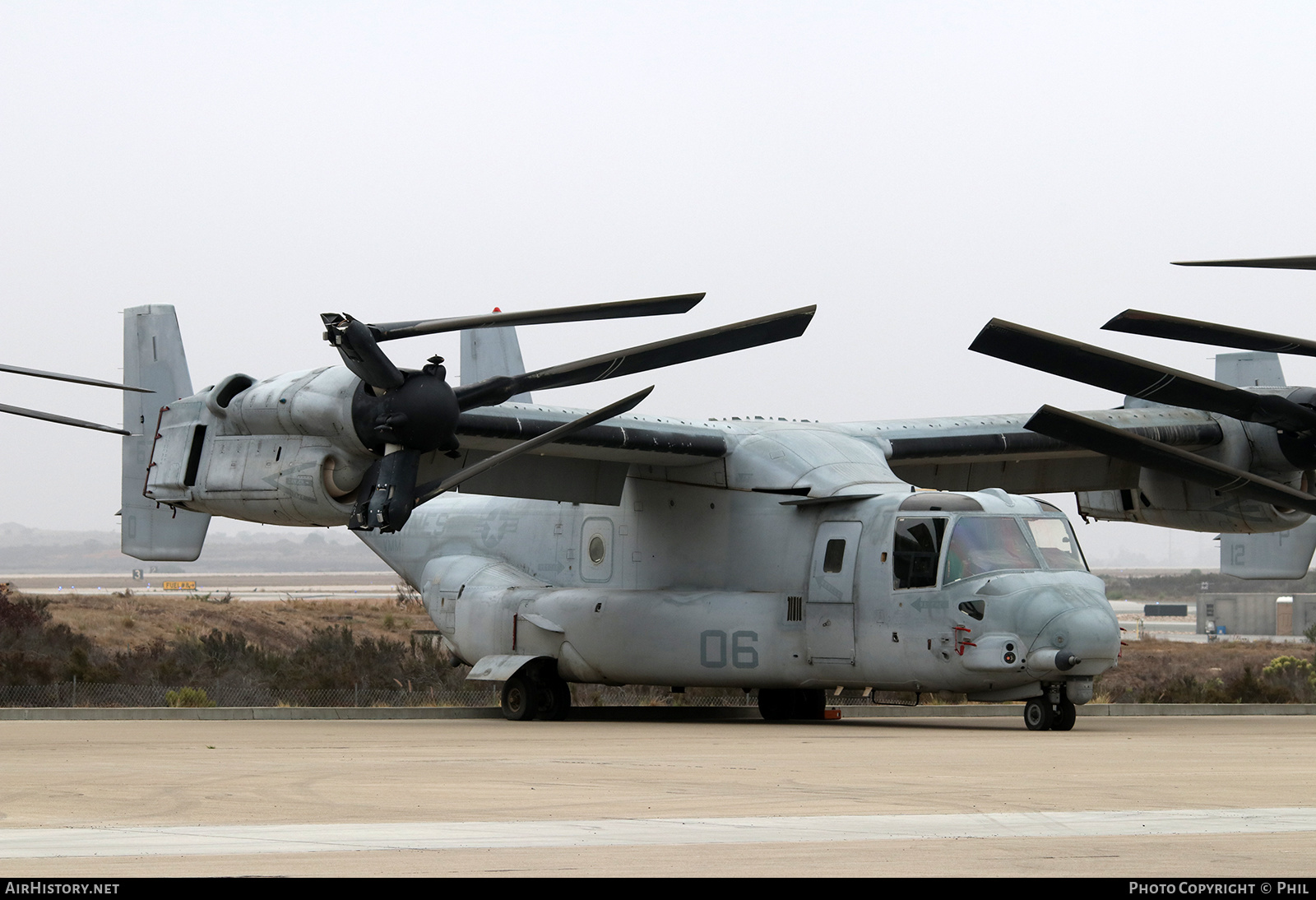 Aircraft Photo of 166737 / 6737 | Bell-Boeing MV-22B Osprey | USA - Marines | AirHistory.net #248211