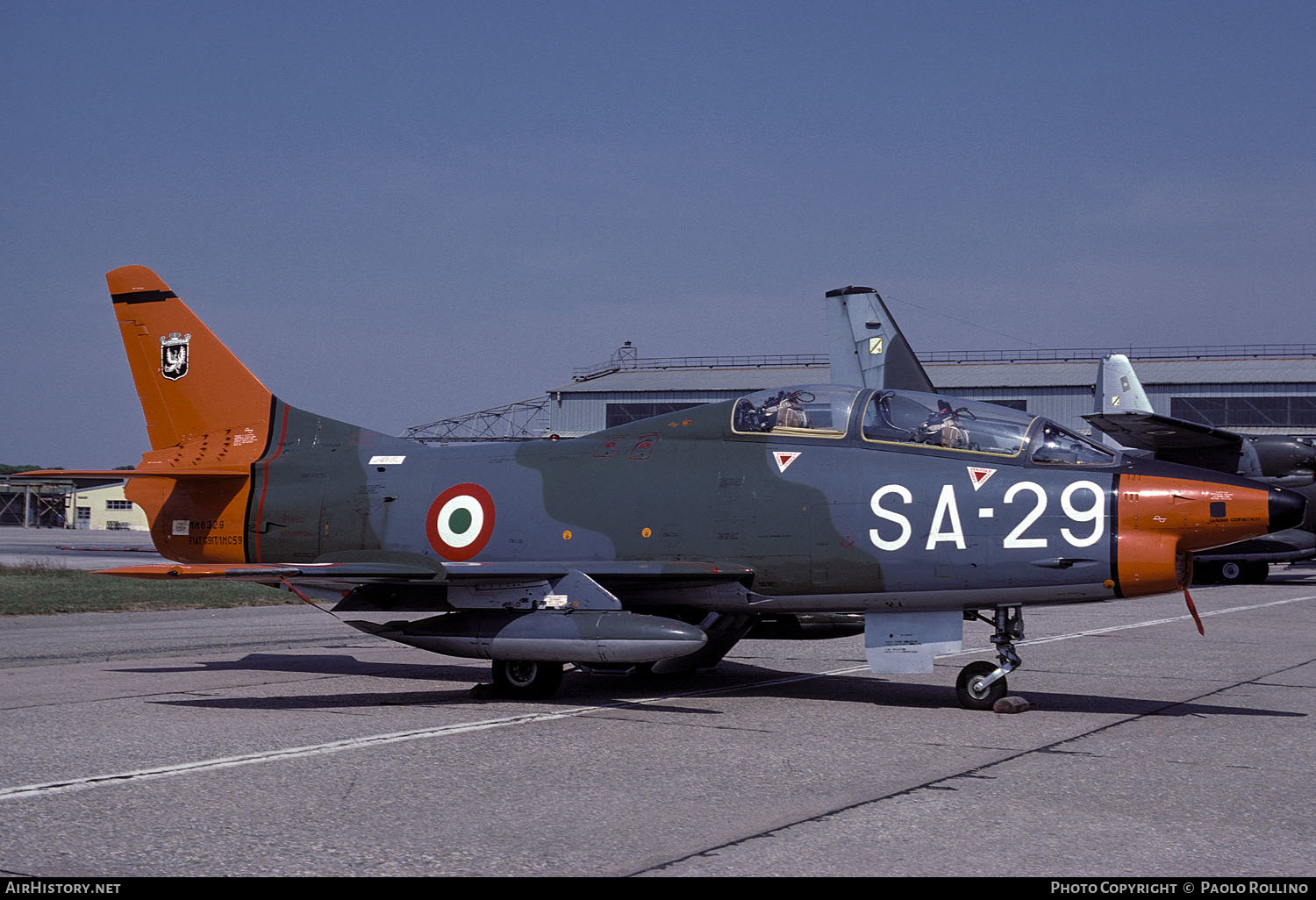 Aircraft Photo of MM6329 | Fiat G-91T/1 | Italy - Air Force | AirHistory.net #248218