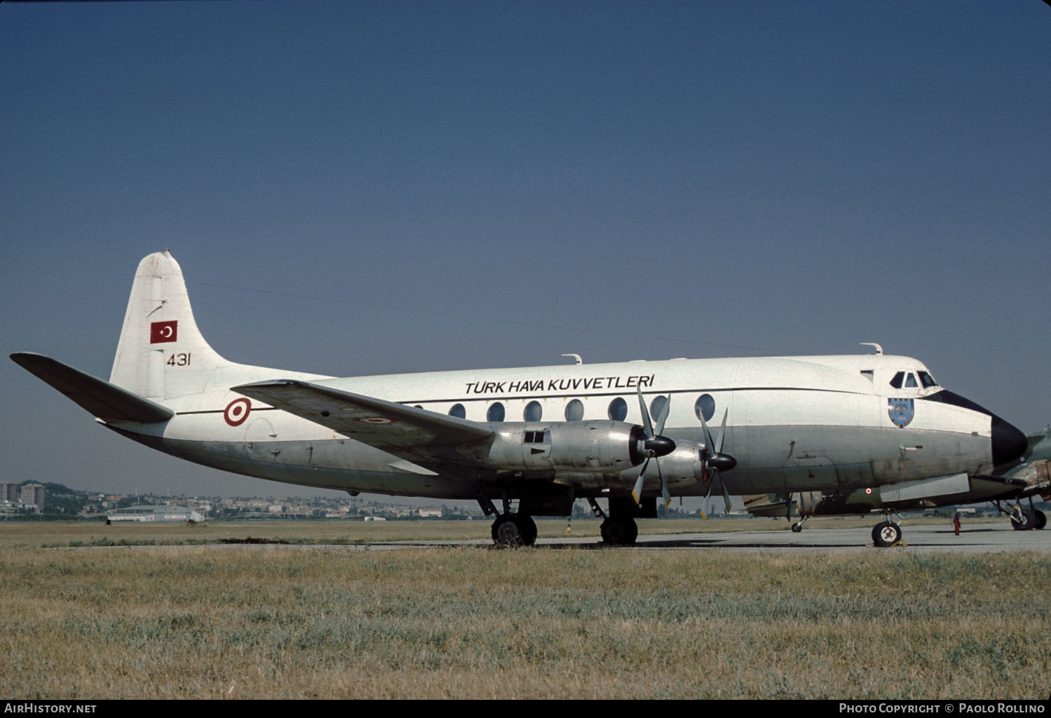 Aircraft Photo of 58-431 | Vickers 794D Viscount | Turkey - Air Force | AirHistory.net #248222