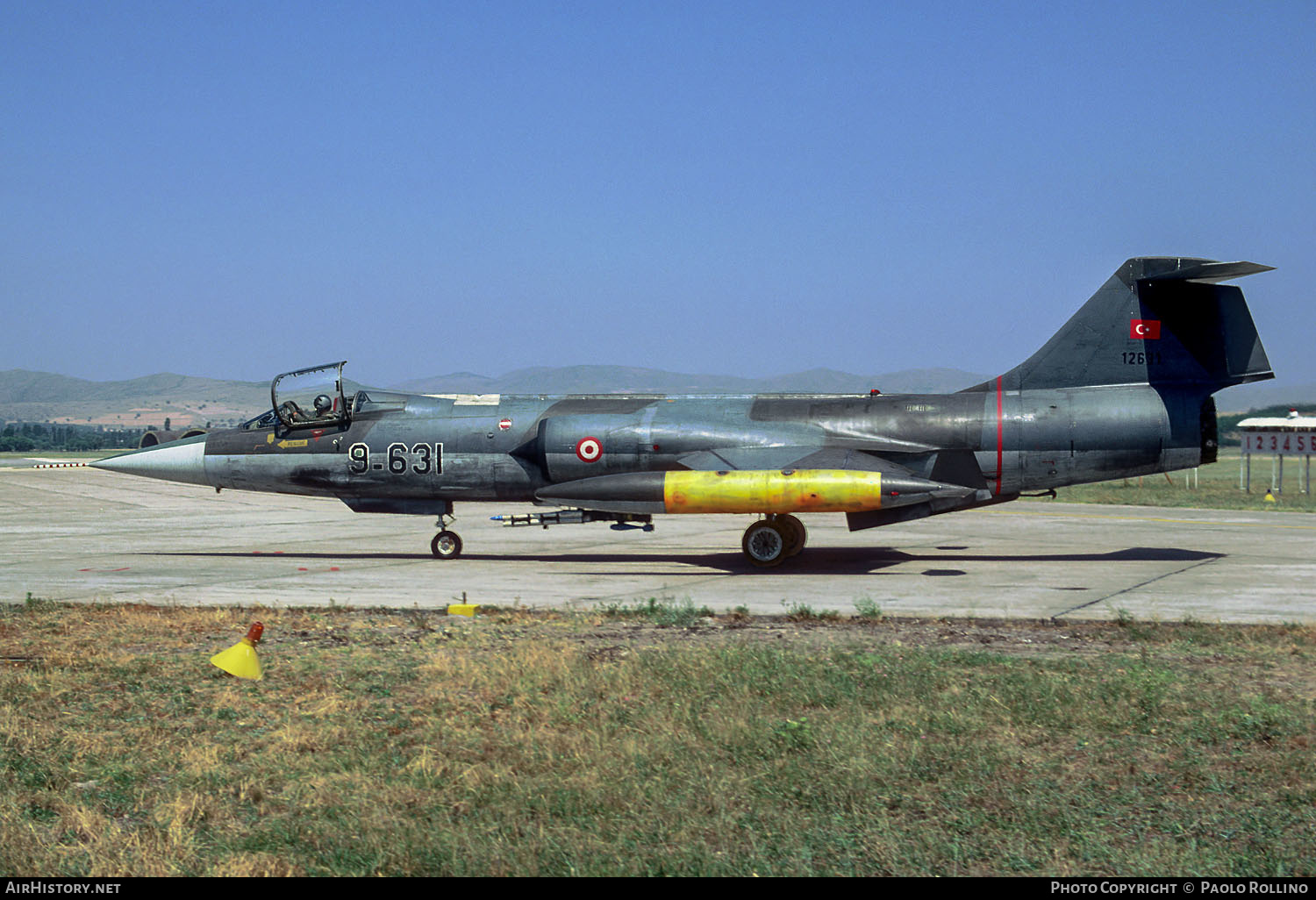 Aircraft Photo of 61-2631 | Lockheed F-104G Starfighter | Turkey - Air Force | AirHistory.net #248225
